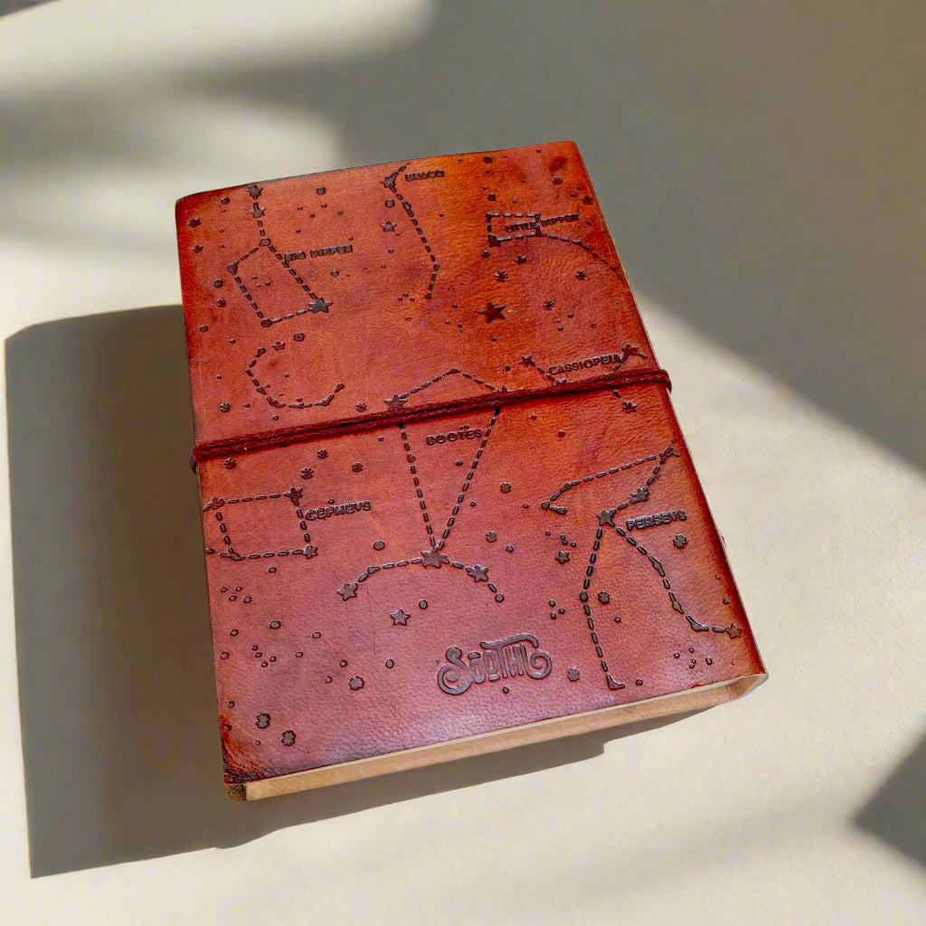 I Can And I Will Quote Leather Journal
