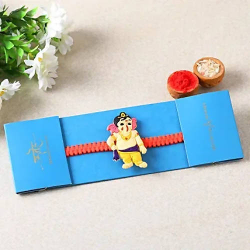 Bal Ganesha Rakhi & Five Star Chocolates