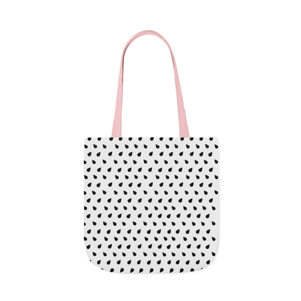 Watermelon Canvas Tote Bag, 2-Color Straps
