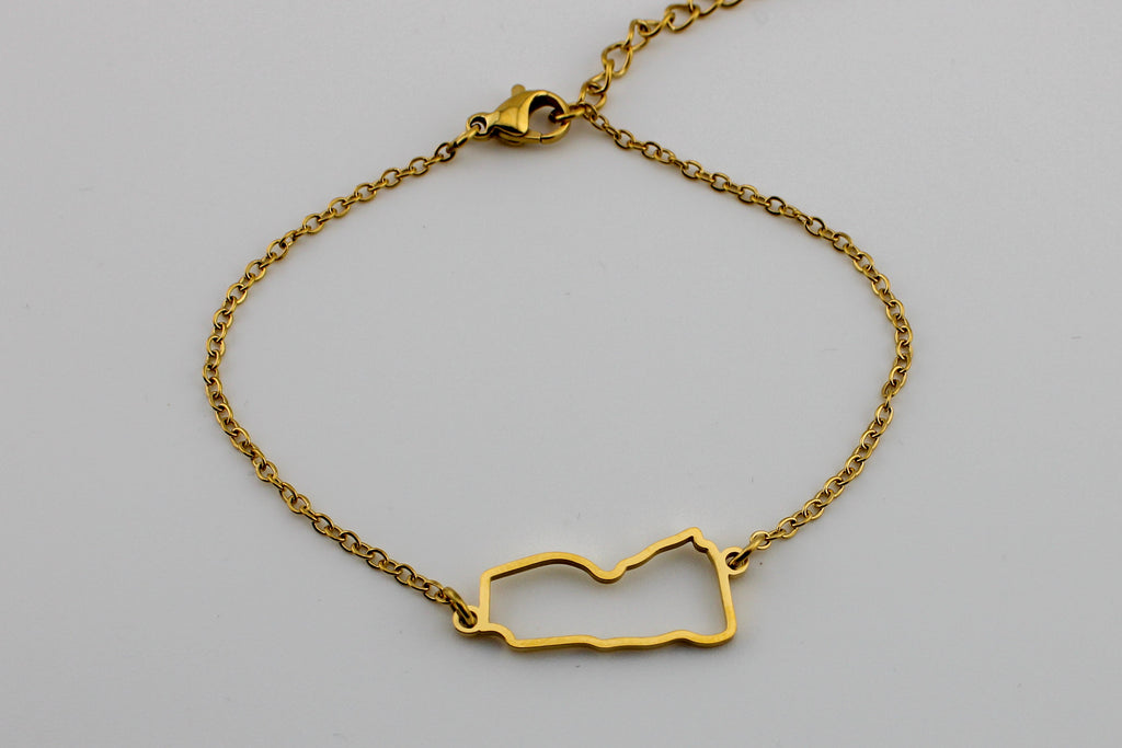 Yemen Map Bracelet
