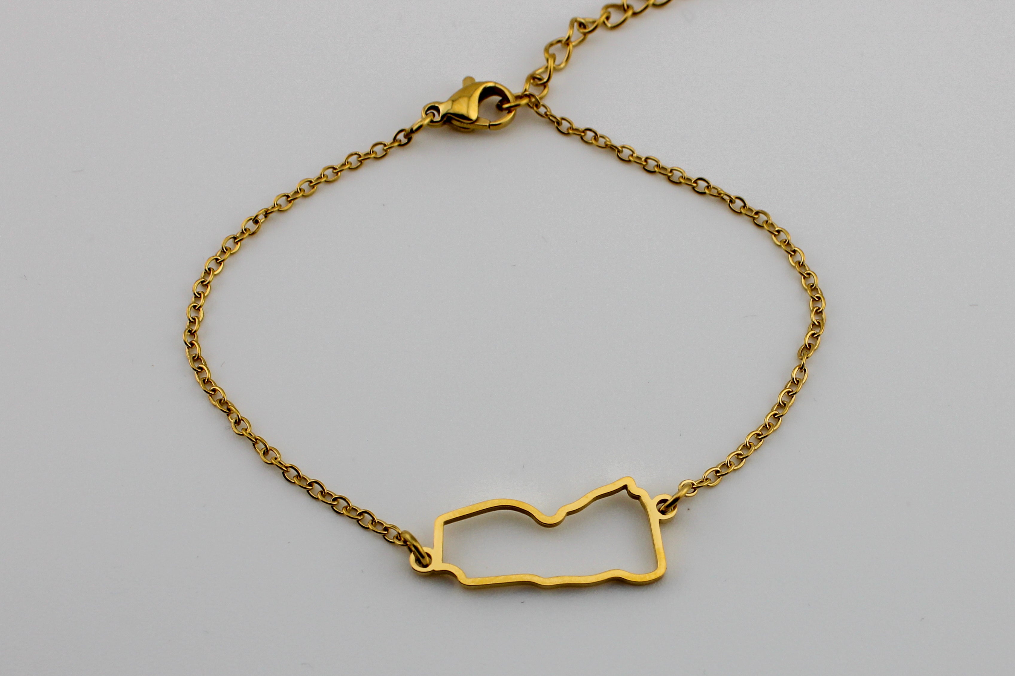 Yemen Map Bracelet