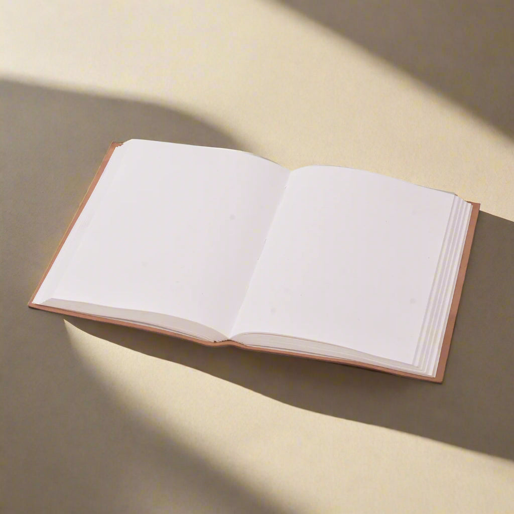 Hand-Dyed Mandala Leather Journal