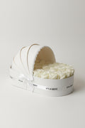 Ivory Cradle Set with Ivory Floral