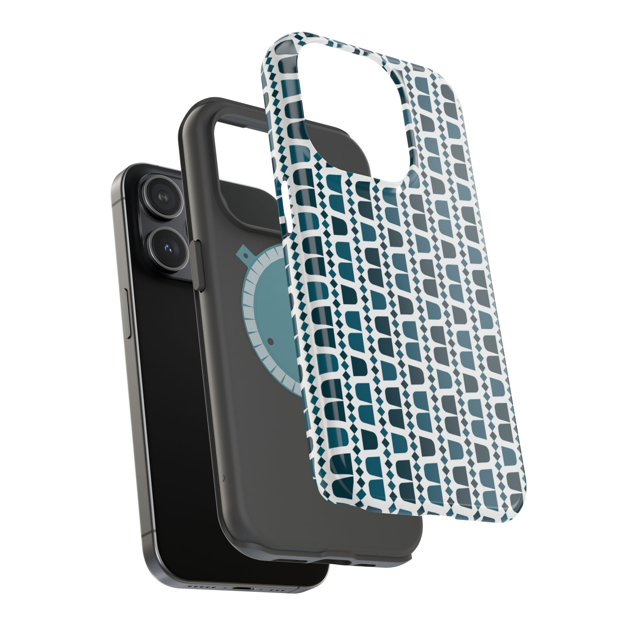 Arabic Coffee ☕️ cups Geometric Design Iphone Magnetic Tough Case