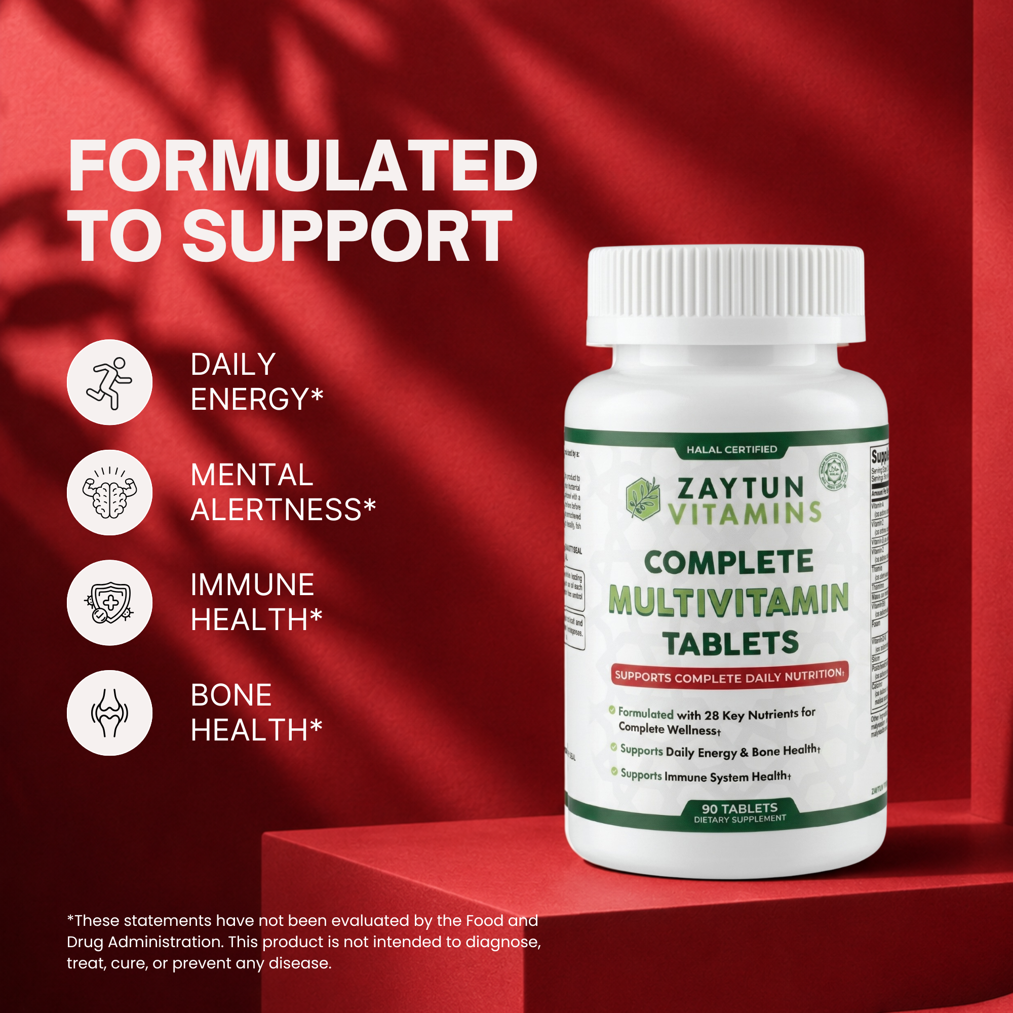 Halal Multivitamin Tablets