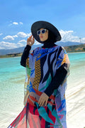 Colourful Pareo Kimono P2102