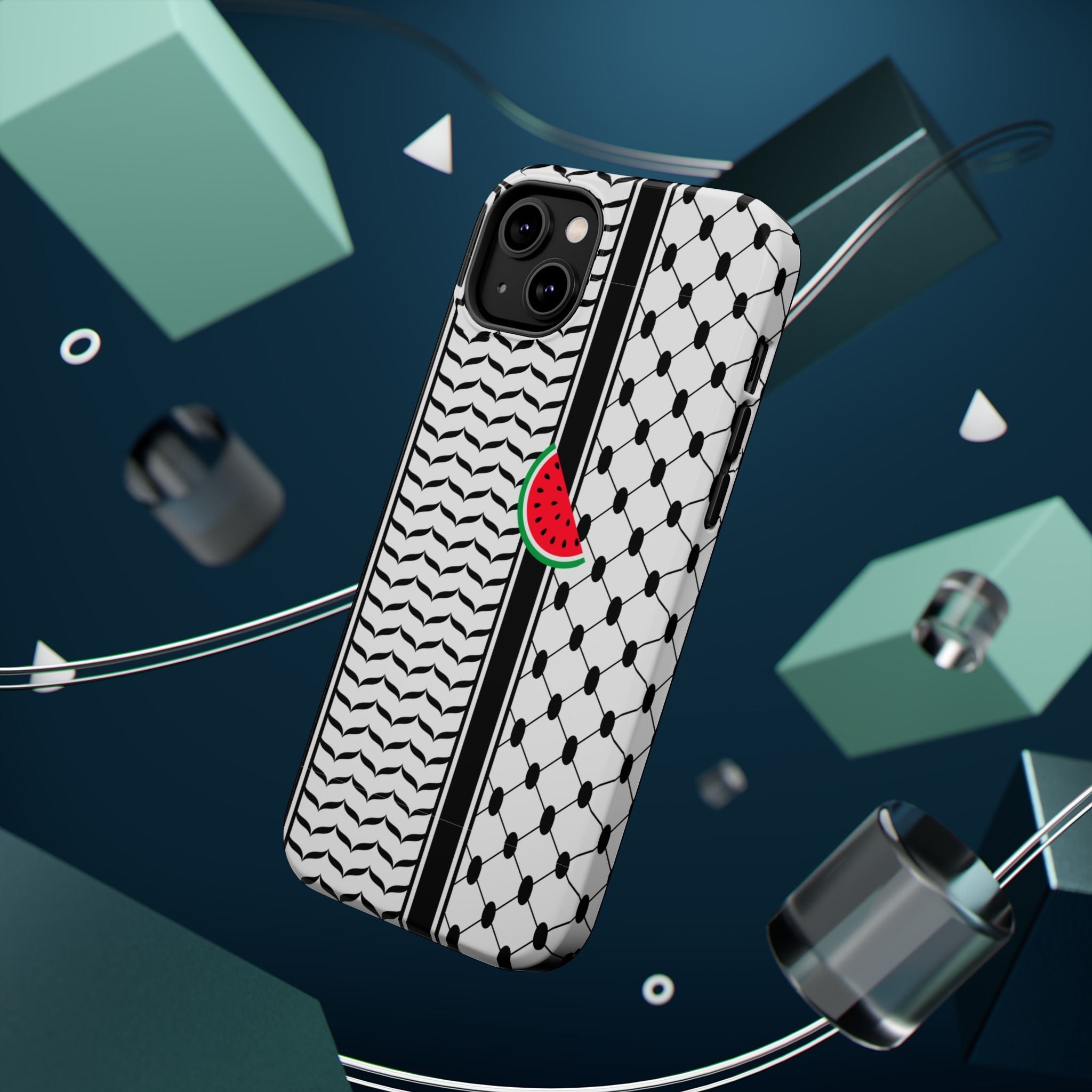Kufieh Geometric Design Iphone Magnetic Tough Case