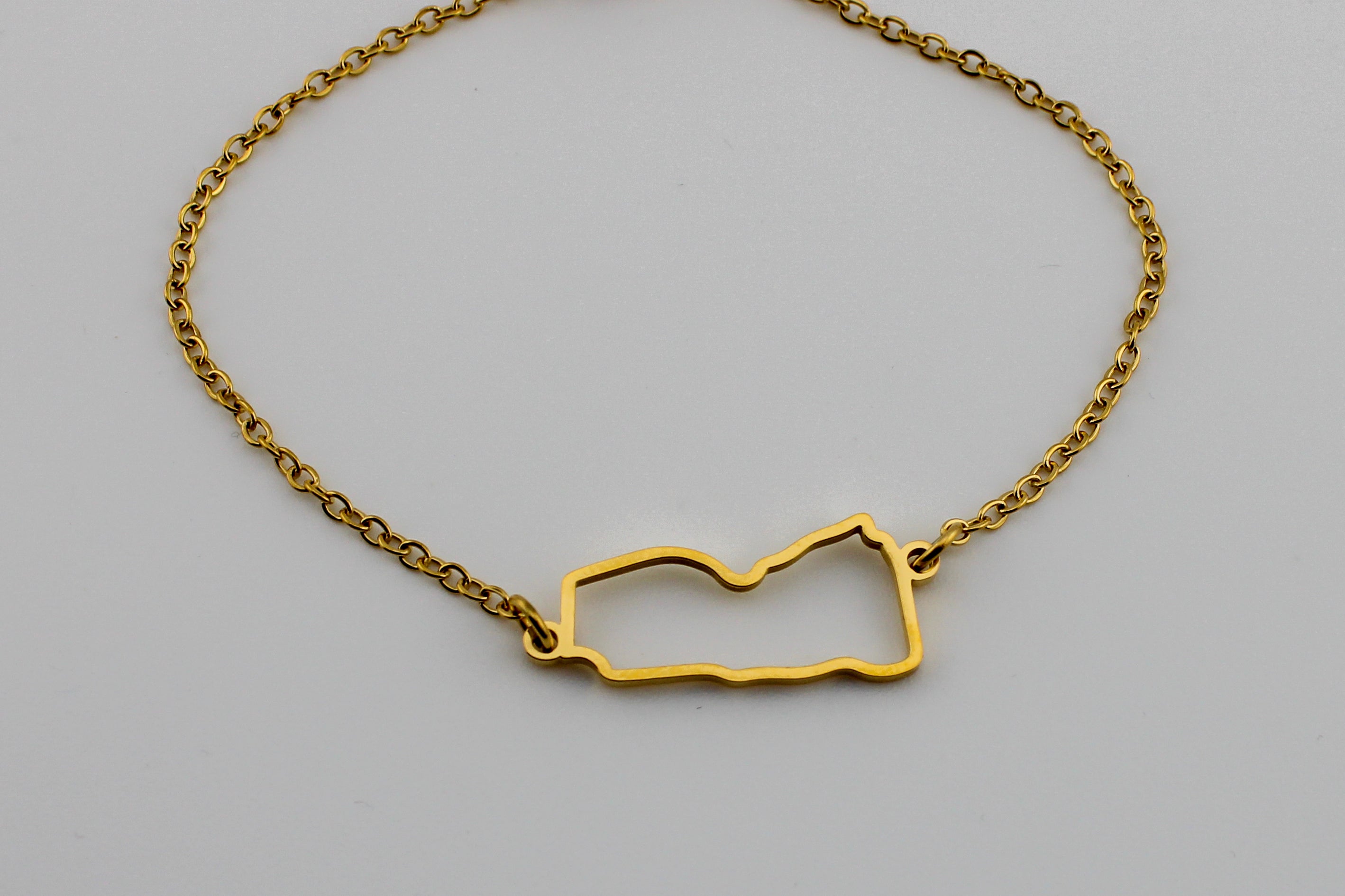 Yemen Map Bracelet