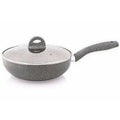 Ceramic Aluminium Kadhai Grey
