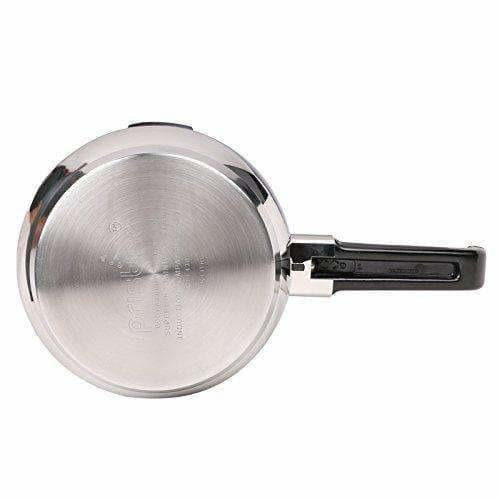 Stainless Steel Handi Pressure Cooker, Silver - 2.5 Litres