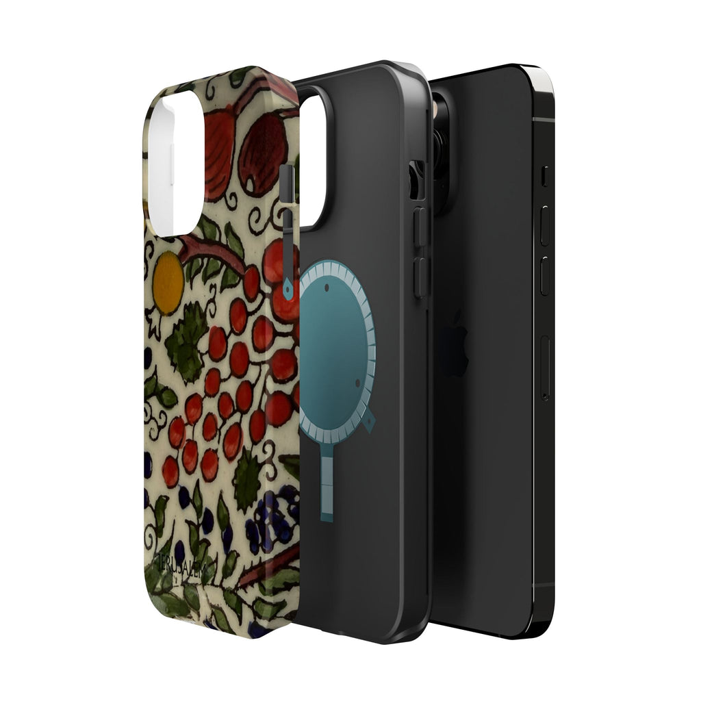 Jerusalem City Fruits Design Iphone Magnetic Tough Case
