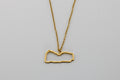 Yemen Map Necklace | Outline