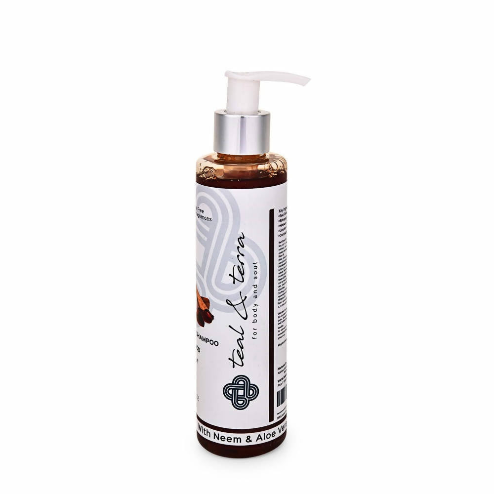 Teal and Terra Onion Oil & Rose Shampoo With Sandalwood