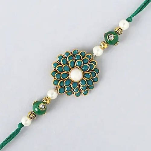 Premium Beads Rakhi & Choco Swiss Chocolicious Box