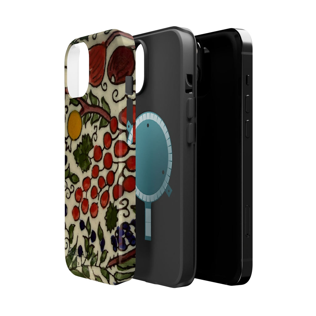 Jerusalem City Fruits Design Iphone Magnetic Tough Case
