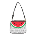 Watermelon Shoulder Bag — Small Leather Crossbody Purse