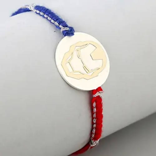 Ironman Metal Rakhi & Dairy Milk Chocolates