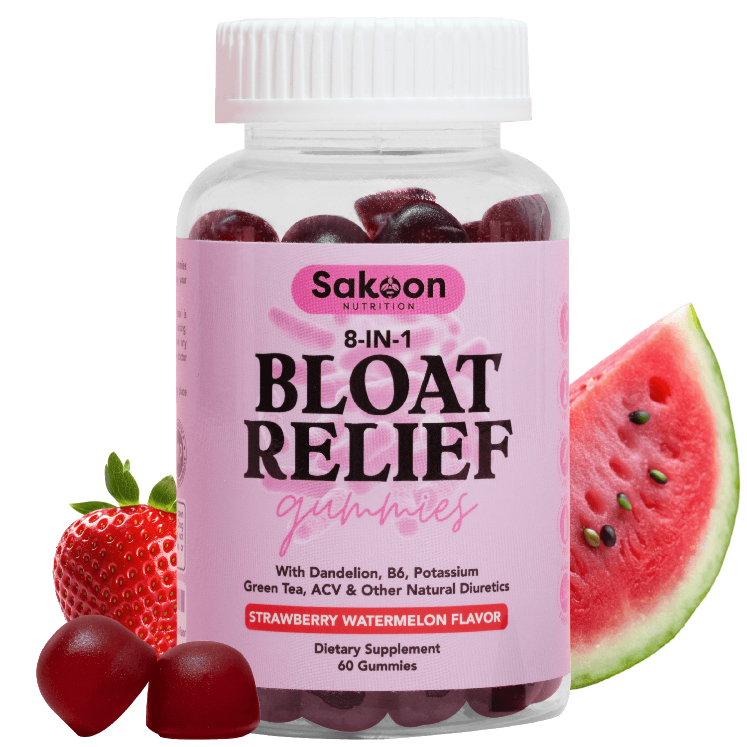 Bloating Relief Gummies | Natural Anti-Bloat & Digestion Support | Sakoon