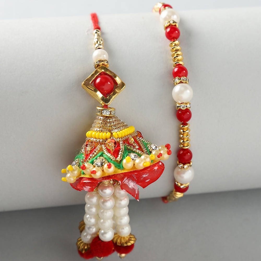 Lumba Rakhi Set And Chocolates Hamper