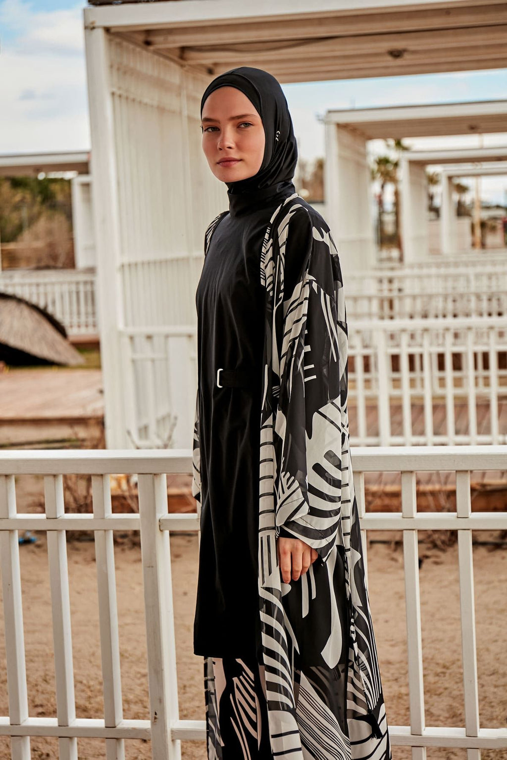 Colourful Pareo Kimono P2401