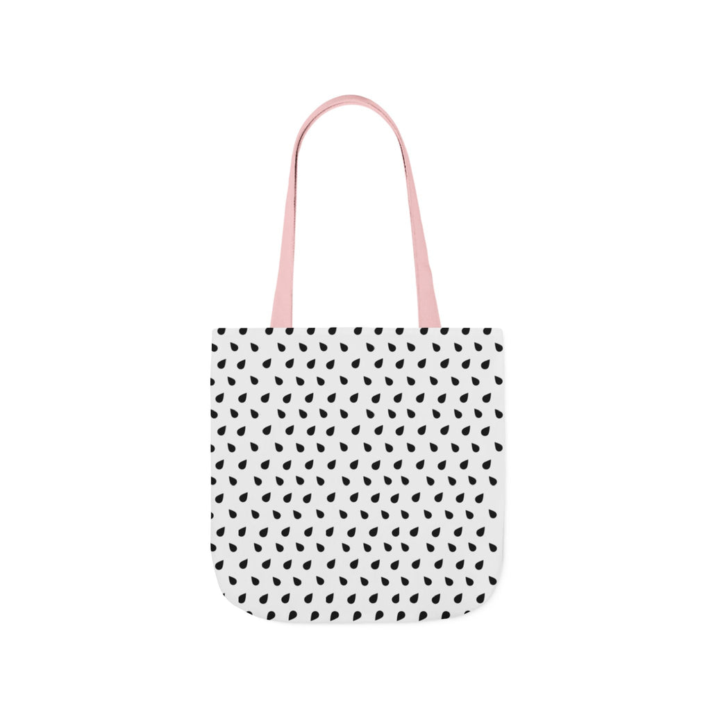 Watermelon Canvas Tote Bag, 2-Color Straps