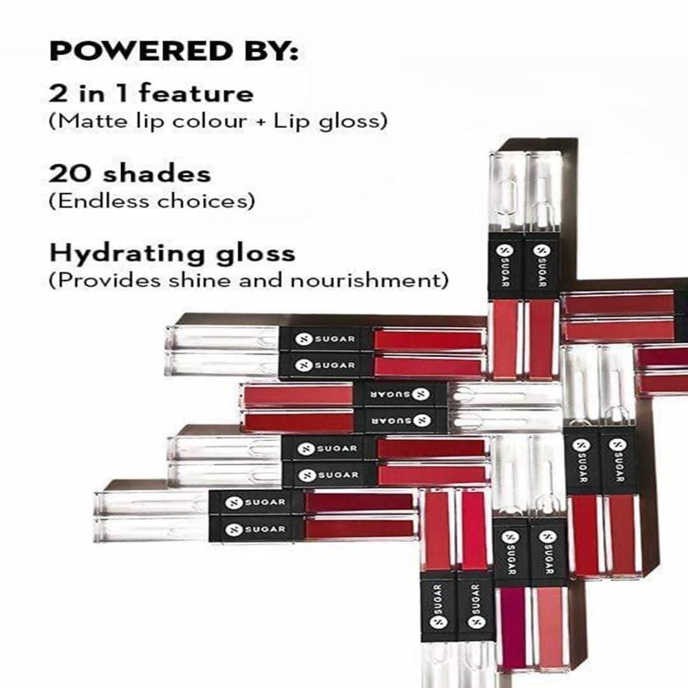 Sugar Smudge Me Not Lip Duo - Don Fawn (Yellowish Brown)