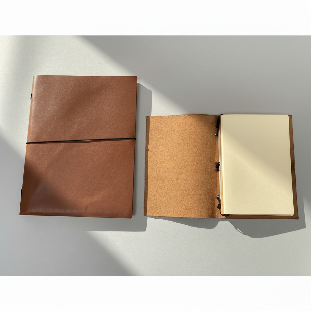 The Artisan Traveler's Leather Folio | Handmade A5 & A4 Writing Folio