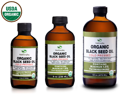 Black Seed Oil 8 oz. (USDA Organic)
