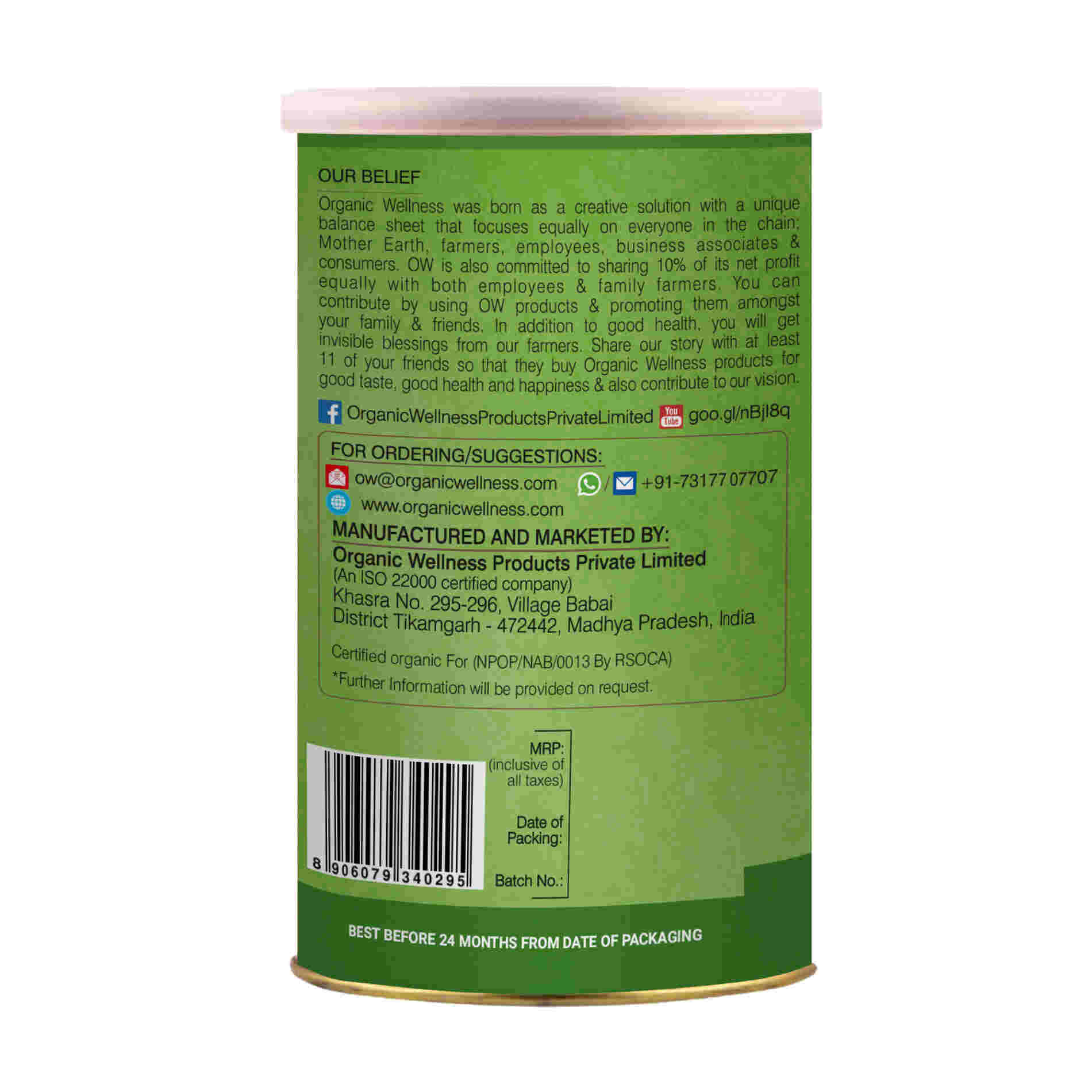 Organic Wellness Basil Seeds