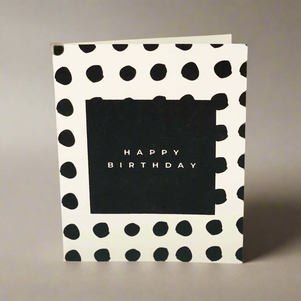 Happy Birthday Polkadot, Card