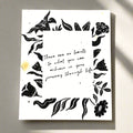 No limit to what you can achieve - Plantable Card