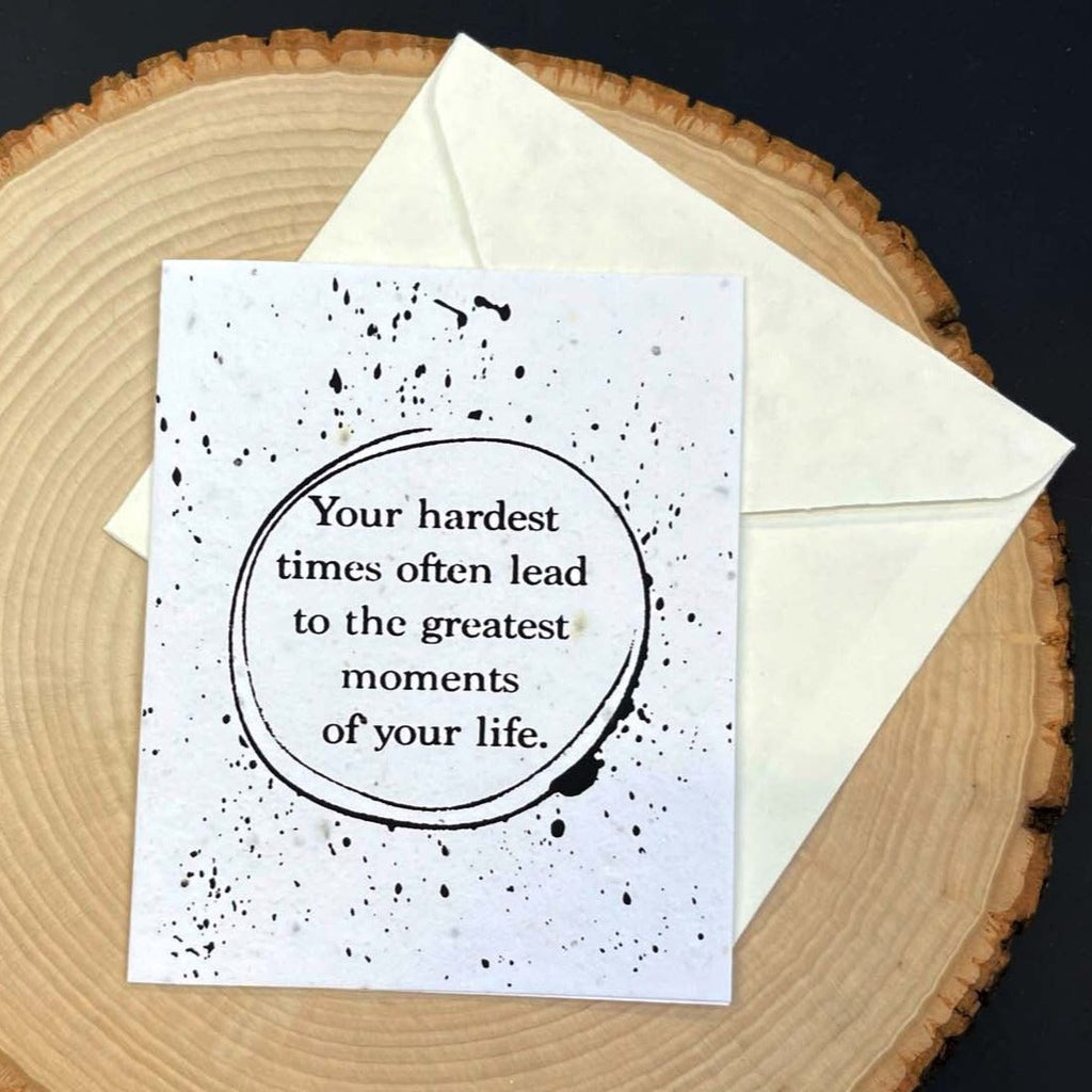 Life's Greatest Moments - Plantable Card