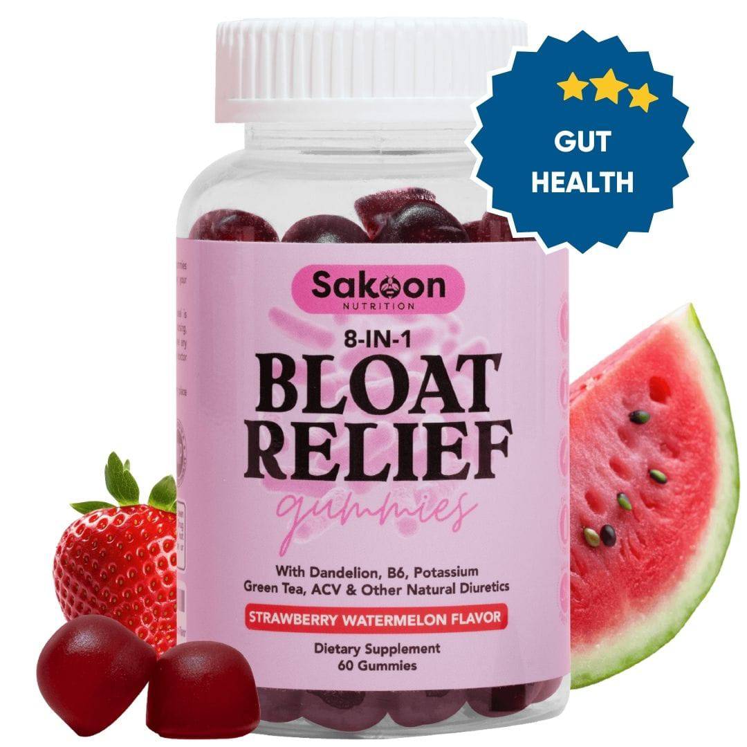 Bloating Relief Gummies | Natural Anti-Bloat & Digestion Support | Sakoon