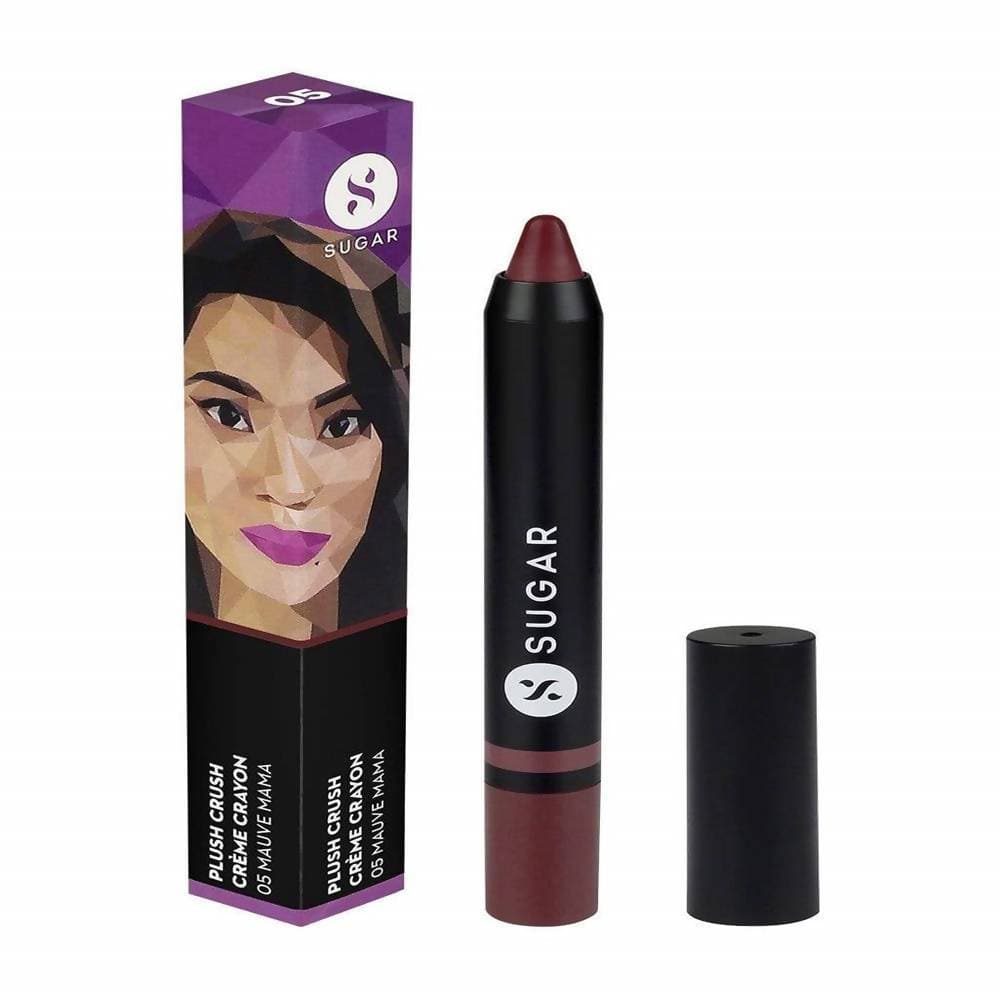 Sugar Plush Crush Creme Crayon - Mauve Mama (Warm rose mauve)