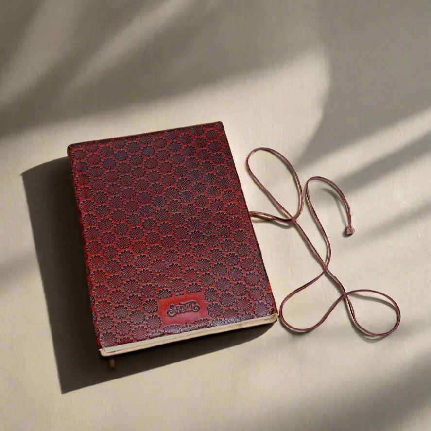My Existence Is A Scandal Leather Journal - For Unapologetic Self-Expression