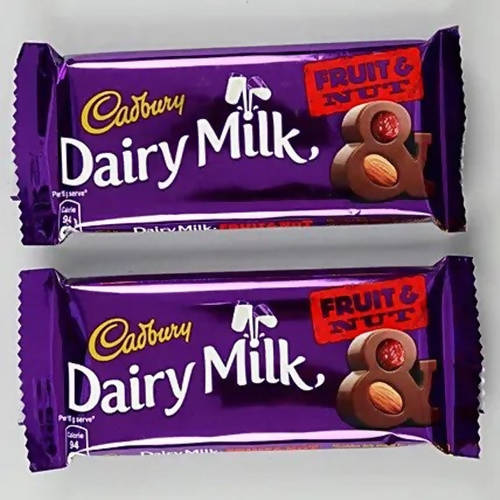Shree Rakhi Set and Fruit N Nut Chocolates