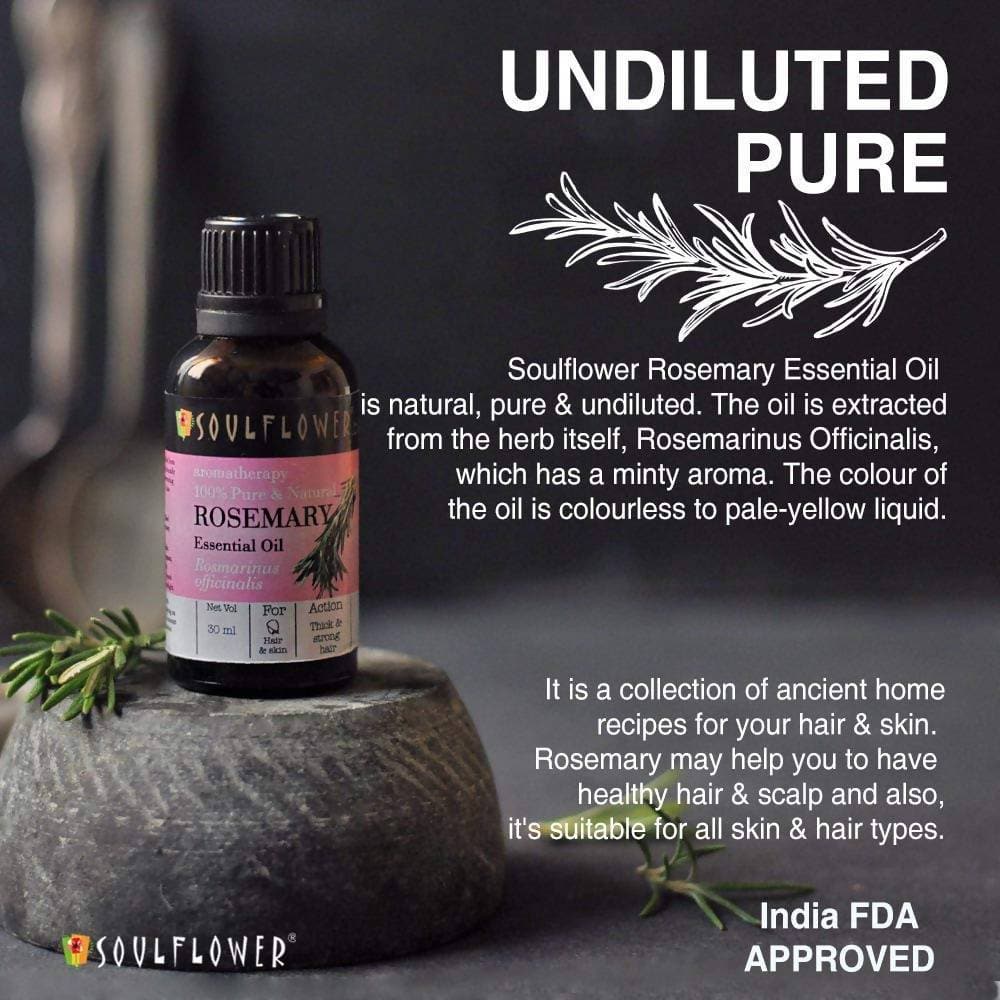 Soulflower Rosemary Essential Oil