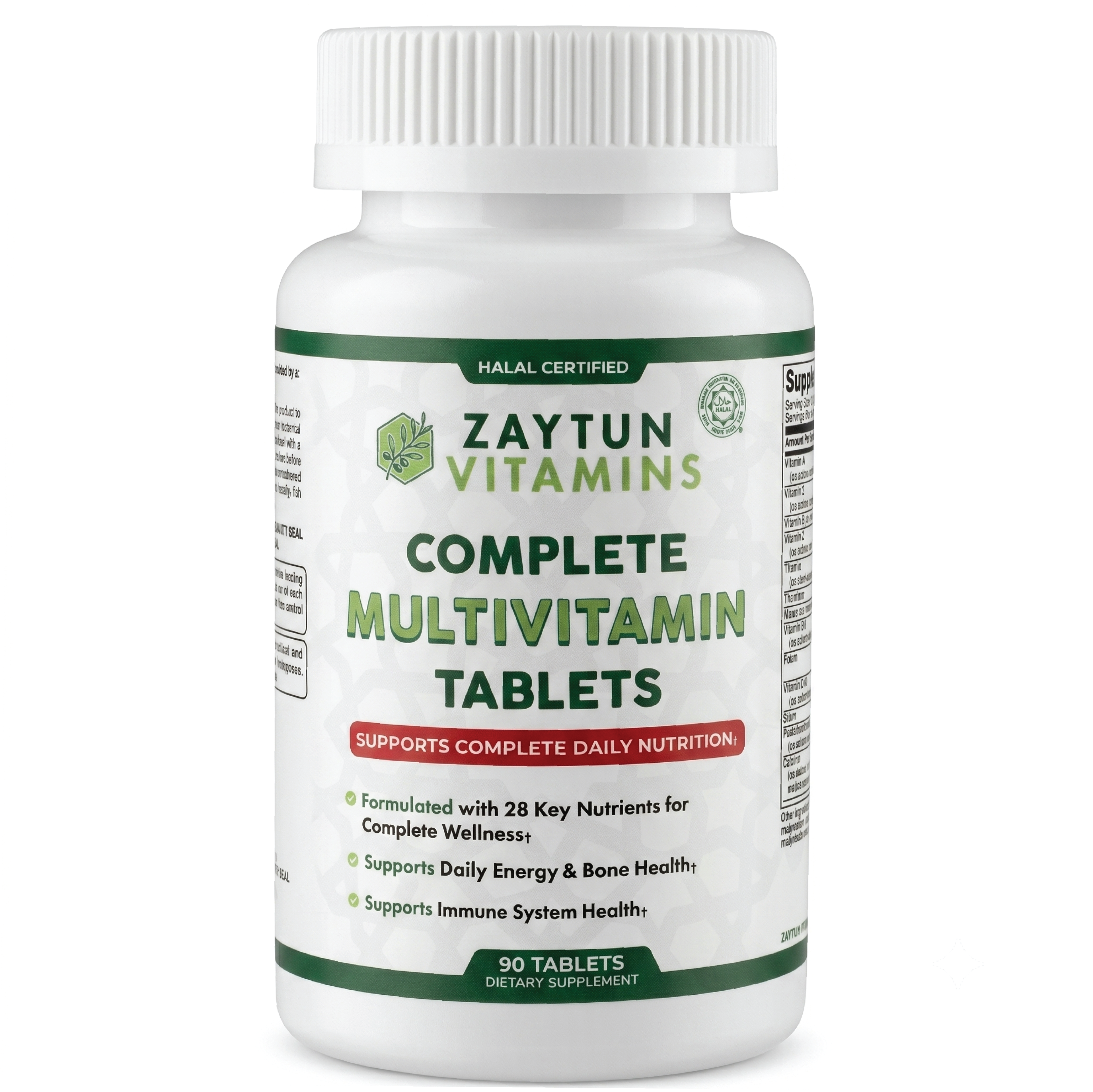 Halal Multivitamin Tablets