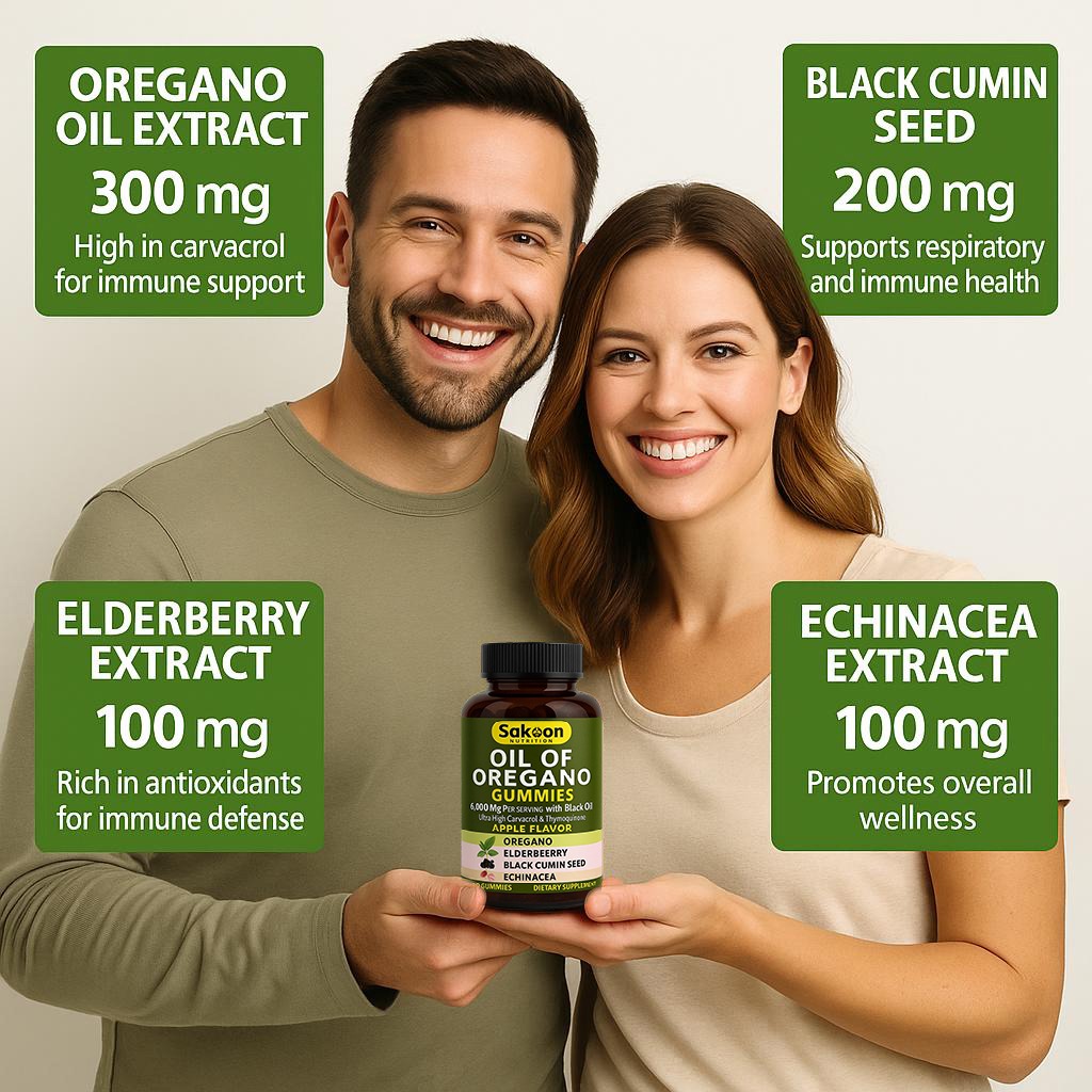 OVERSTOCK SALE Oil of Oregano Gummies