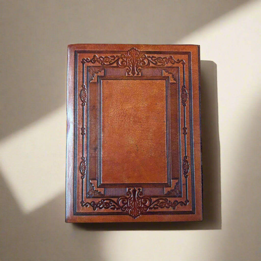 Lewis Carroll Leather Journal - "I Knew Who I Was This Morning" Alice in Wonderland