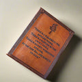 Lord Byron Leather Journal - "Pleasure in the Pathless Woods" Nature Quote