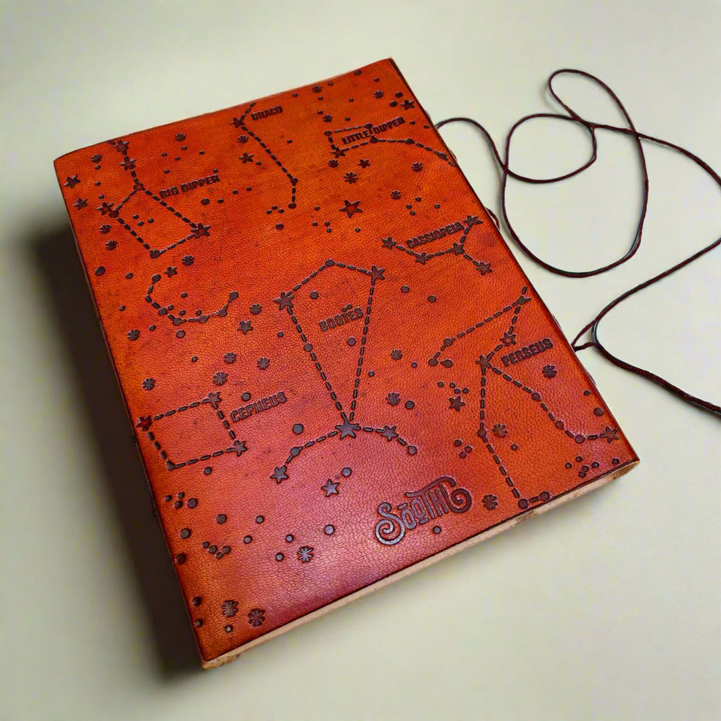 "If A Story" Handmade Leather Journal