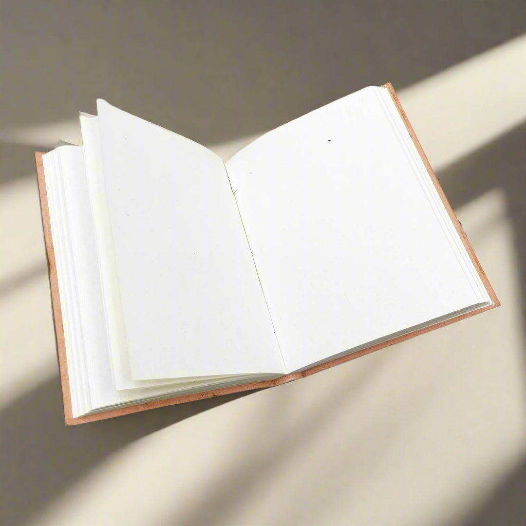 "In The End, We All Become Stories" Margaret Atwood Leather Journal