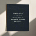 Sitting in Silence, Card