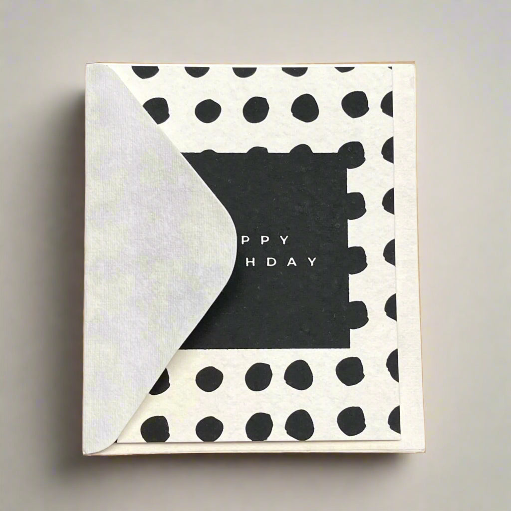 Happy Birthday Polkadot, Card