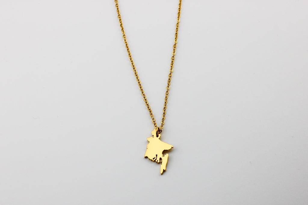Bangladesh Map | Gold