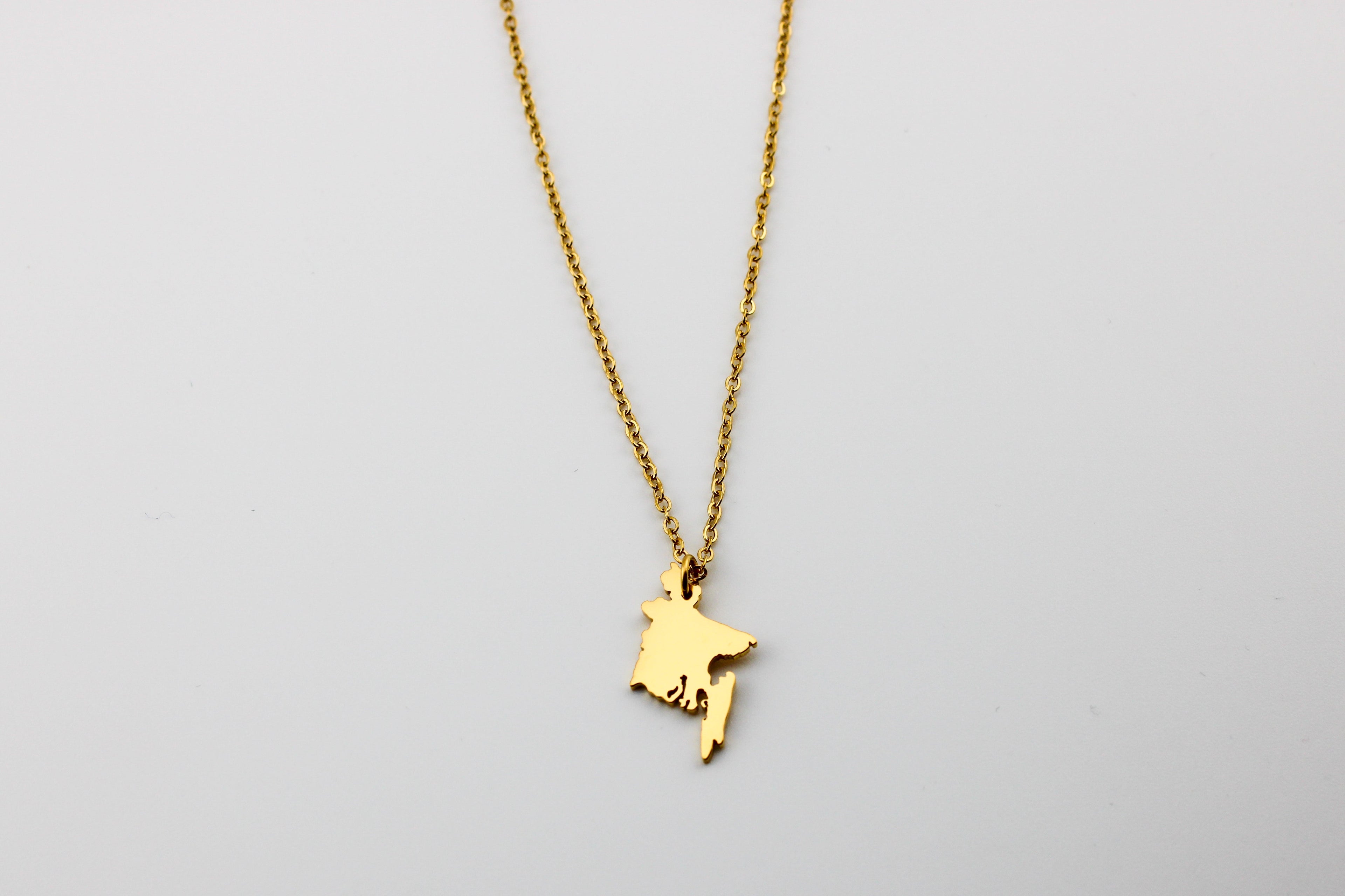Bangladesh Map | Gold
