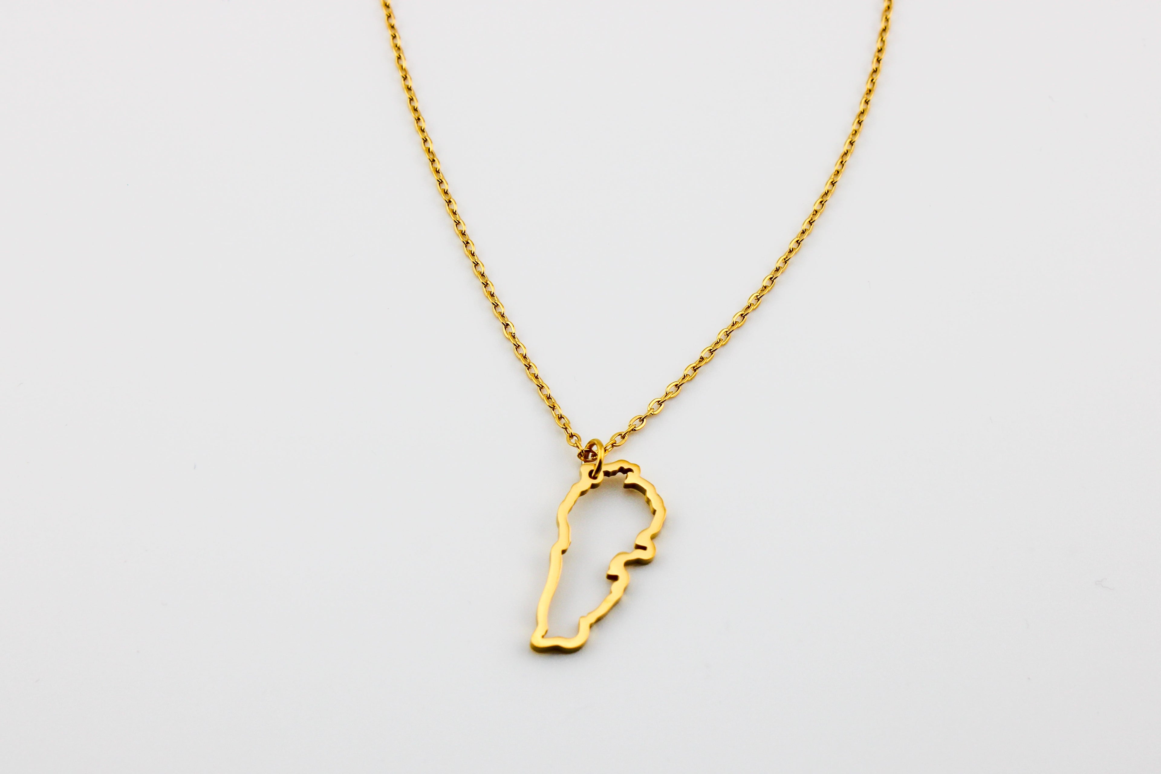 Lebanon Map | Gold