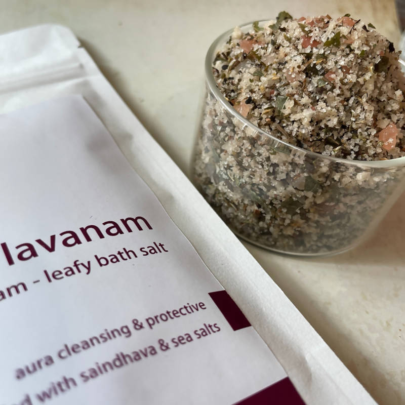 Kalya Shastra Paadha Lavanam Javaa - Rose Foot Soak Salt