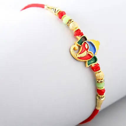Divine Lord Ganesha Rakhi & Soan Papdi